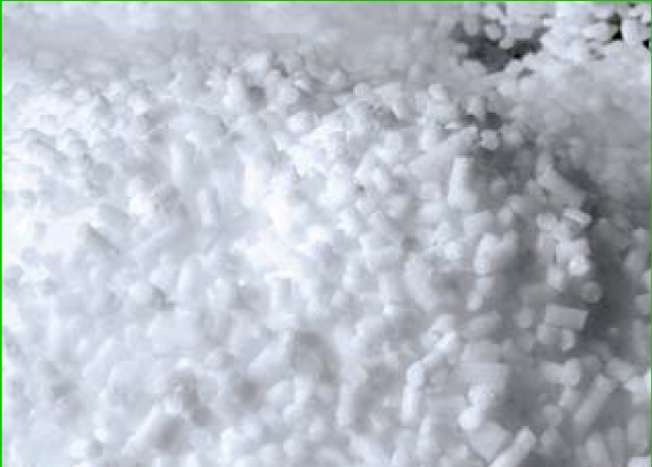 Imagen de pellets de hielo seco